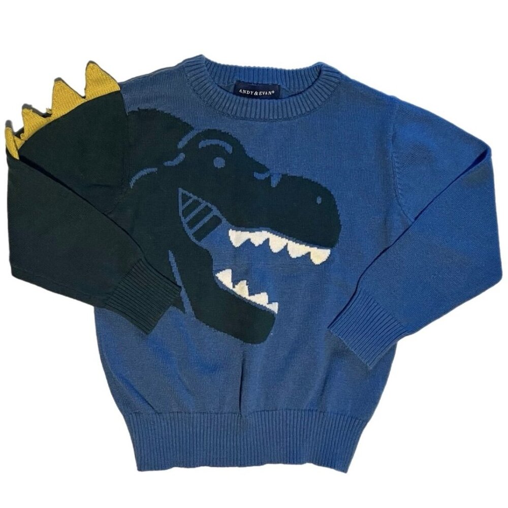 Andy & Evan Dinosaur Sweater 3T